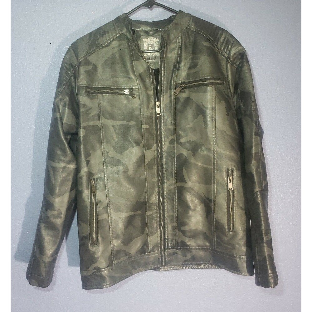 Bleu Grandeur Men's Camo Jacket - Size Med.